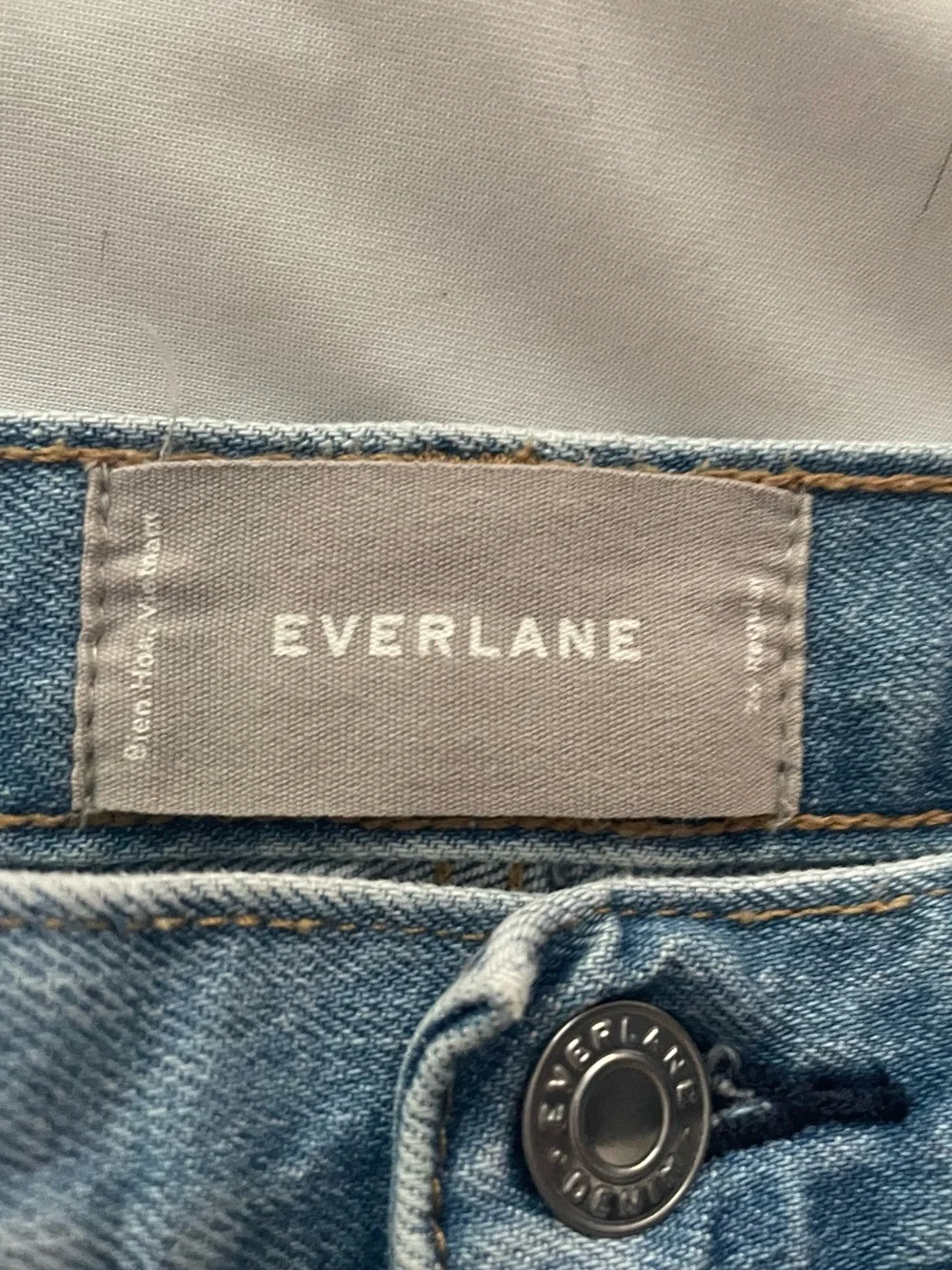 Everlane Light Blue Boyfriend Straight Jeans 26